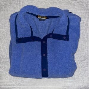 Vintage L.L. Bean Fleece Quarter Button Up